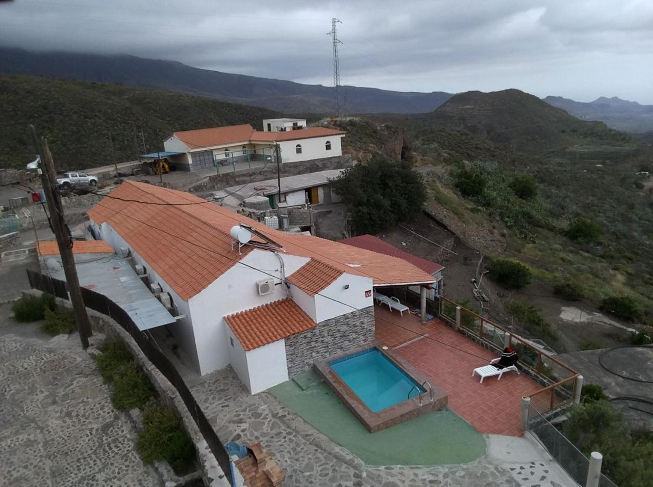 Casa Rural de Perera Villa San Bartolome Bagian luar foto